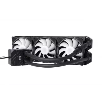 Alphacool Eisbaer Pro Aurora 360 procesora universāls šķidruma dzesētājs 12 cm melns, balts 1 gab.