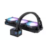 Alphacool Eisbaer Pro Aurora 360 procesora universāls šķidruma dzesētājs 12 cm melns, balts 1 gab.