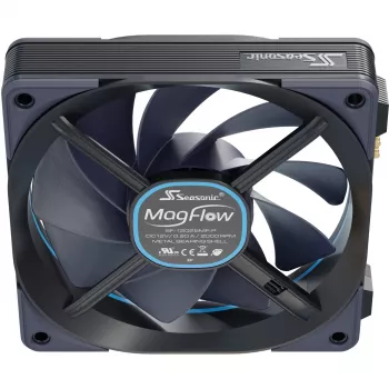 MagFlow 1225 PWM (1-Fan Kit) 120.4 x 124.2 x 26.6mm / Fluid Dynamic Bearing / 63.33 CFM / 33.78 dBa / 2200 rpm / Magnētiskie kabeļi vienkāršai uzstādīšanai (MAGFLOW-1)