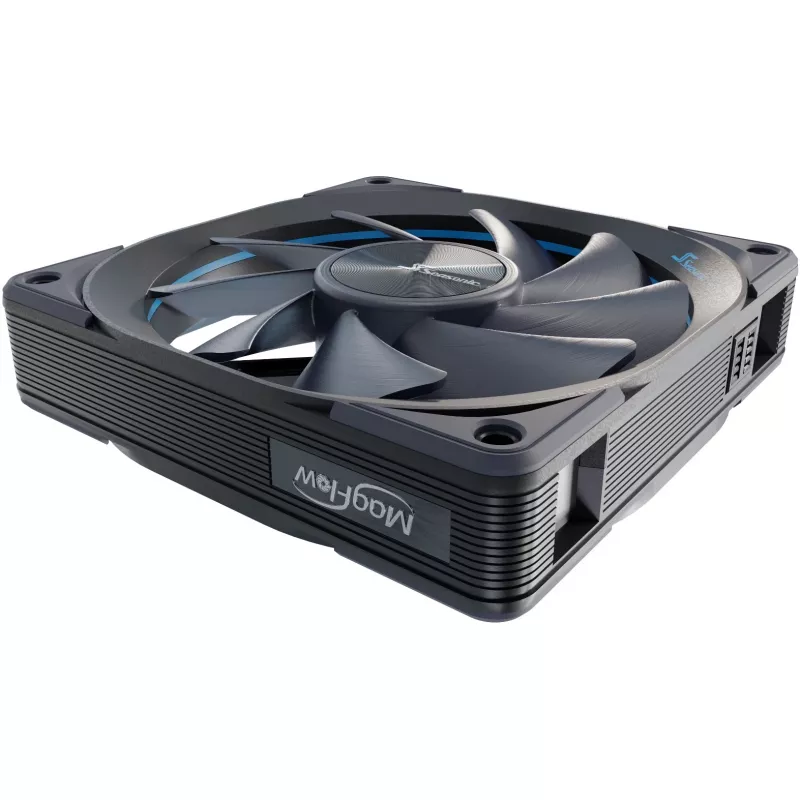 MagFlow 1225 PWM (1-Fan Kit) 120.4 x 124.2 x 26.6mm / Fluid Dynamic Bearing / 63.33 CFM / 33.78 dBa / 2200 rpm / Magnētiskie kabeļi vienkāršai uzstādīšanai (MAGFLOW-1)