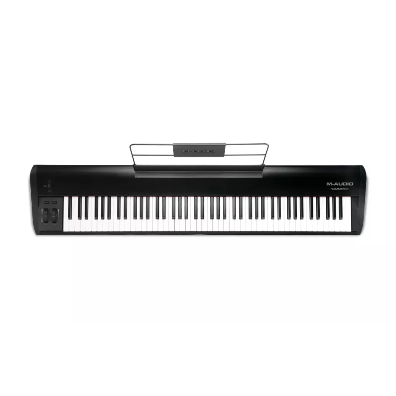 MIDI klaviatūra M-AUDIO HAMMER 88 88 taustiņi USB melna balta