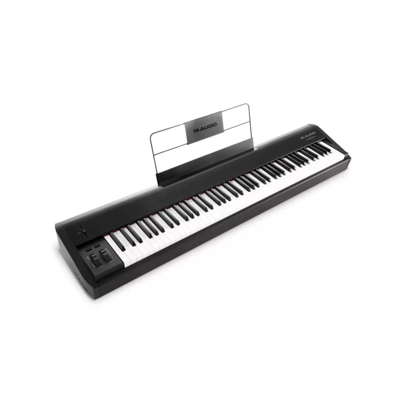 MIDI klaviatūra M-AUDIO HAMMER 88 88 taustiņi USB melna balta