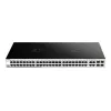 D-Link 48 portu Gigabit viedais pārvaldāmais komutators ar 4 Combo 1000BASE-T/SFP portiem