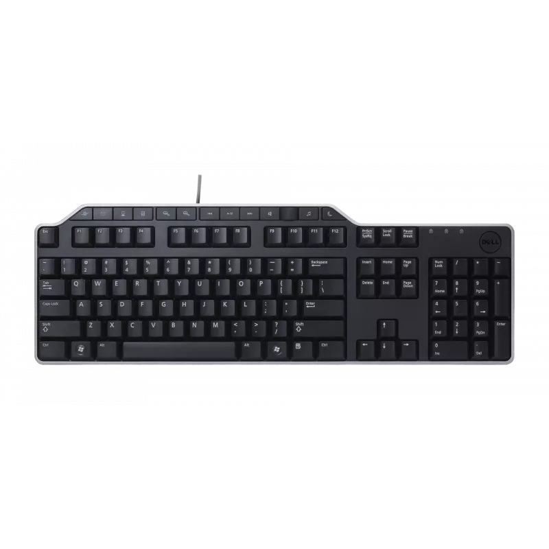 DELL KB522 tastatūra USB QWERTY US International Melna