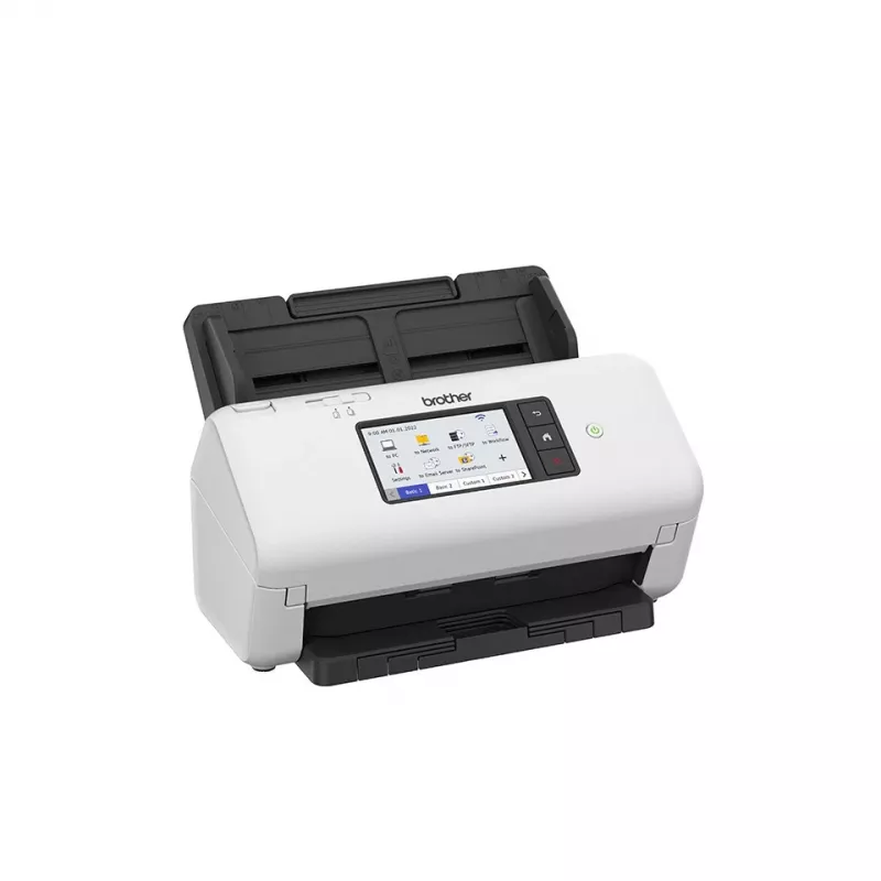 ADF skeneris Brother ADS-4700W 600 x 600 DPI A4 melnbalts