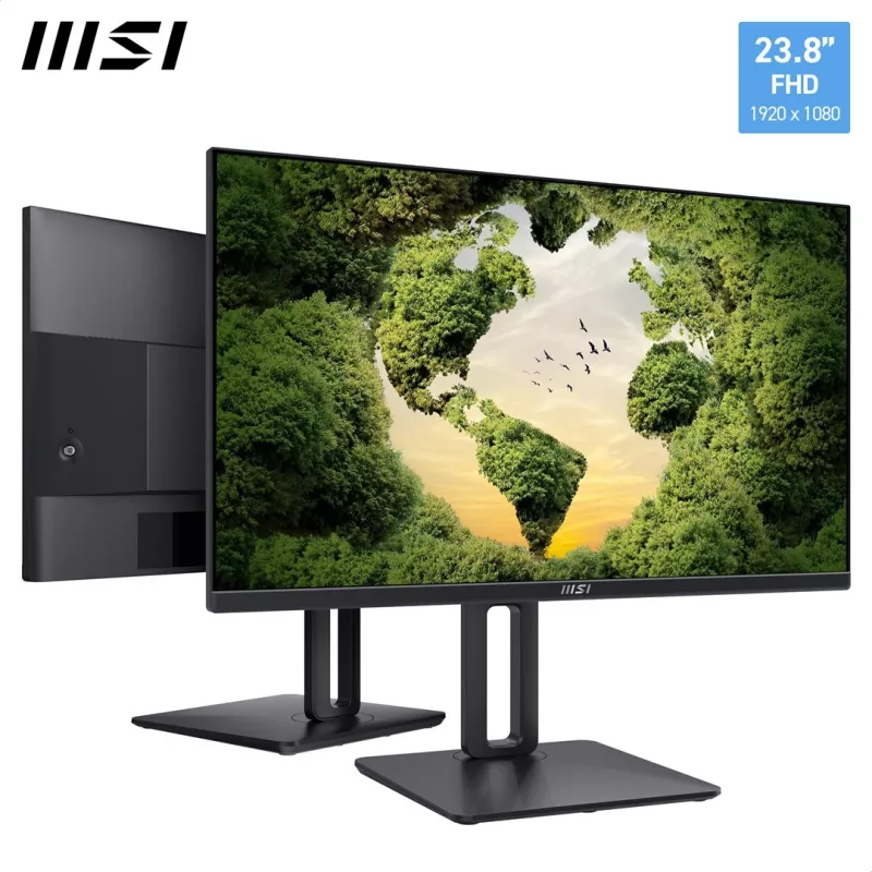 MSI Pro MP245PG 24 collu IPS FHD HDMI/DP pagriežams - plakans ekrāns - 61 cm