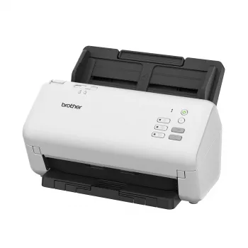 ADF skeneris Brother ADS-4300N — A4, 600 x 600 DPI, abpusējā druka, 80 lokšņu ADF, Dual CIS, LED (melns/baltas)
