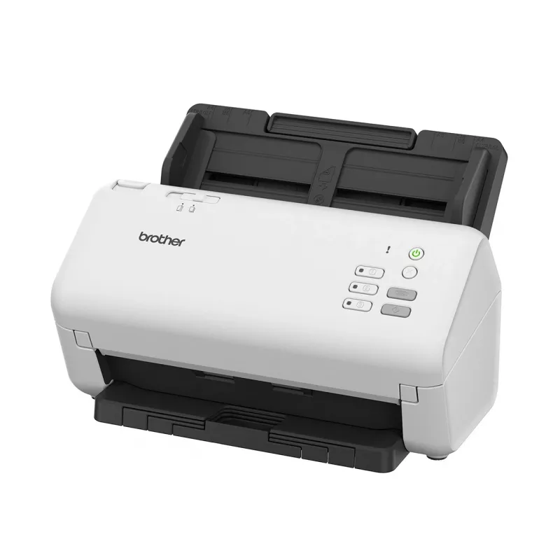 ADF skeneris Brother ADS-4300N — A4, 600 x 600 DPI, abpusējā druka, 80 lokšņu ADF, Dual CIS, LED (melns/baltas)