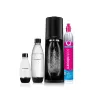 SodaStream Terra Nero vērtības komplekts melns 1 L gāzēšanas pudele