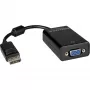 DeLOCK 61848 video kabeļa adapteris 0,125 m VGA (D-Sub) uz DisplayPort melns