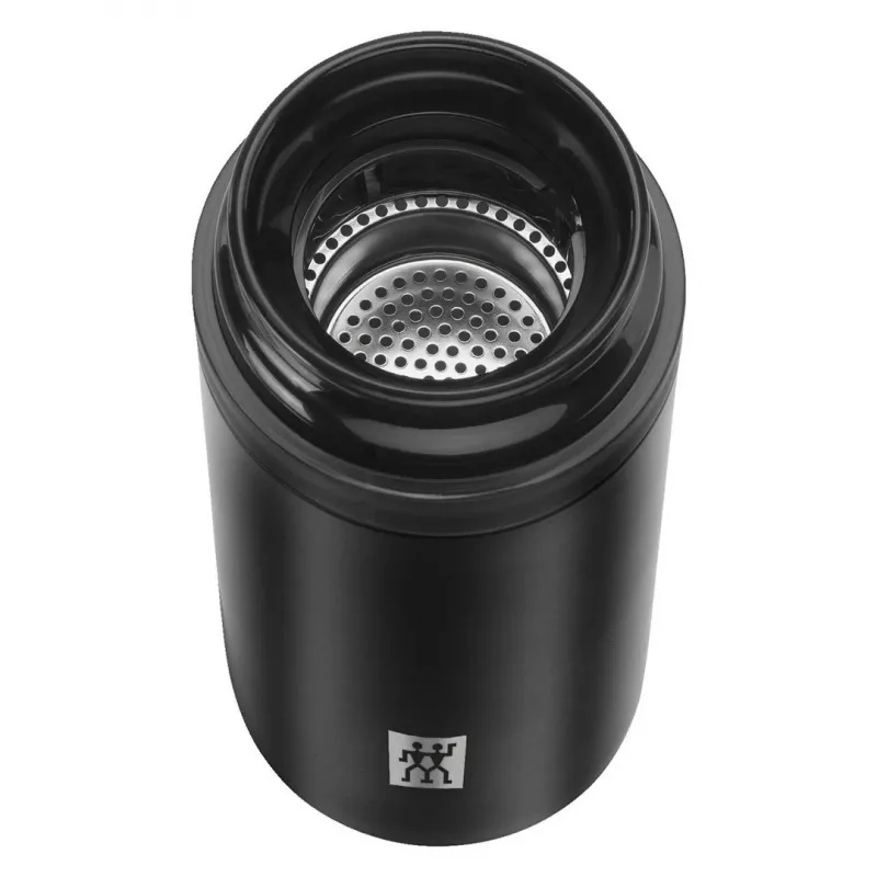 Vakuuma termoss ZWILLING THERMO 0,42 L, nerūsējošais tērauds, melns, karsts 7 h / auksts 10 h