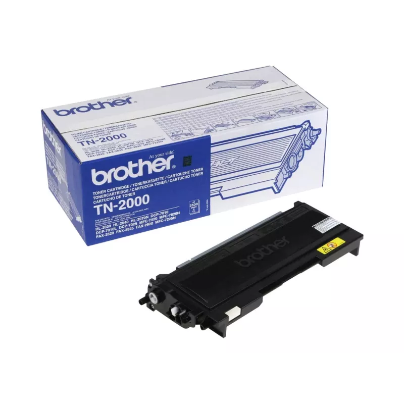 Toner Brother TN-2000 2500 lapapses melns