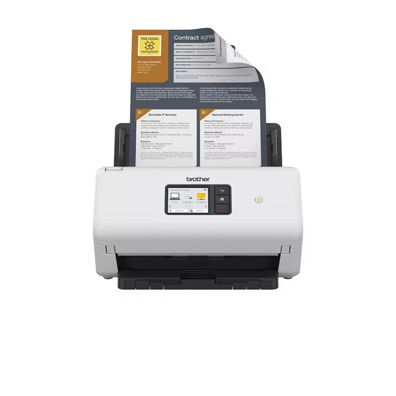 ADF skeneris Brother ADS-4500W 600 x 600 DPI A4 Melns Balts