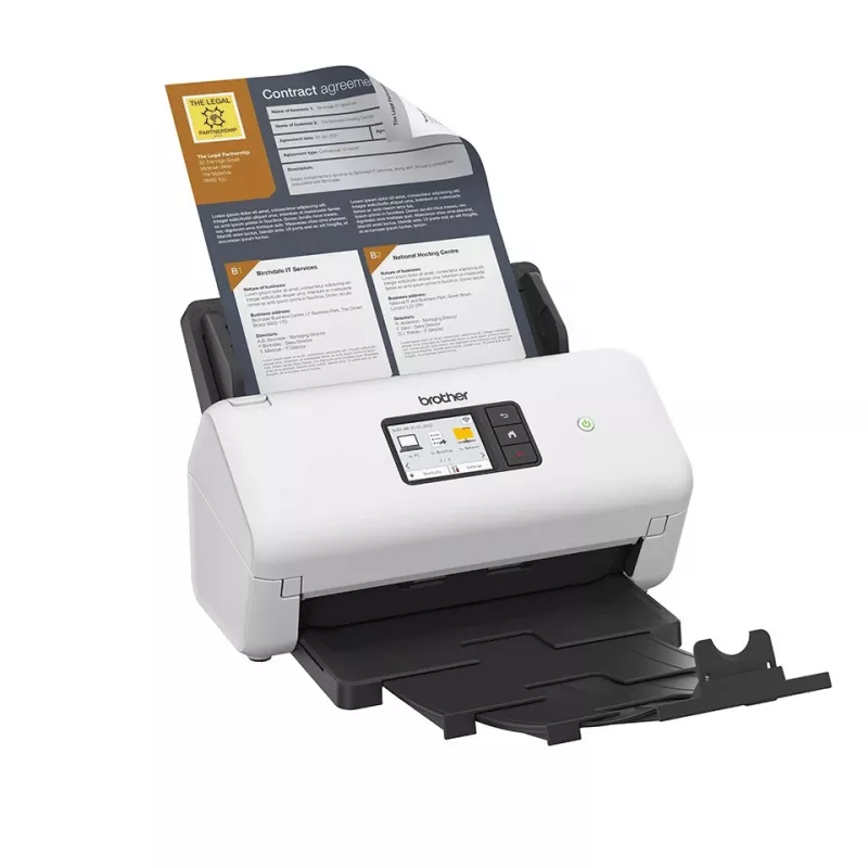 ADF skeneris Brother ADS-4500W 600 x 600 DPI A4 Melns Balts