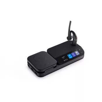 Yealink BH71-WORKSTATION austiņas / galvas iekārta Bezvadu Ievietojamā tips Birojs/Zvanu centrs Bluetooth Uzlādes statīvs Melna