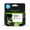 HP 304XL trīskrāsu oriģinālā tintes kasetne