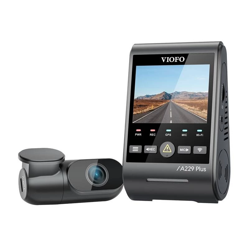 Videoreģistrators VIOFO A229 PLUS 2CH 2K + 2K WiFi GPS A229 PLUS 2CH-G