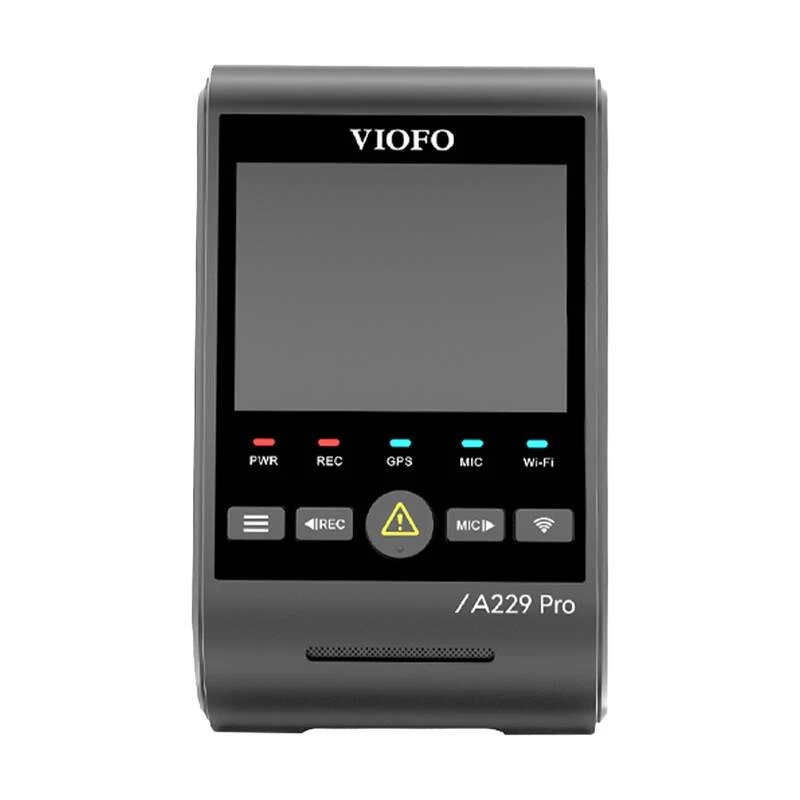 Video reģistrators VIOFO A229 PRO 3CH 4K + 2K + 1080P WiFi GPS