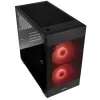 Lian Li LANCOOL 205M Mesh Micro-ATX korpuss, rūdīts stikls, melns