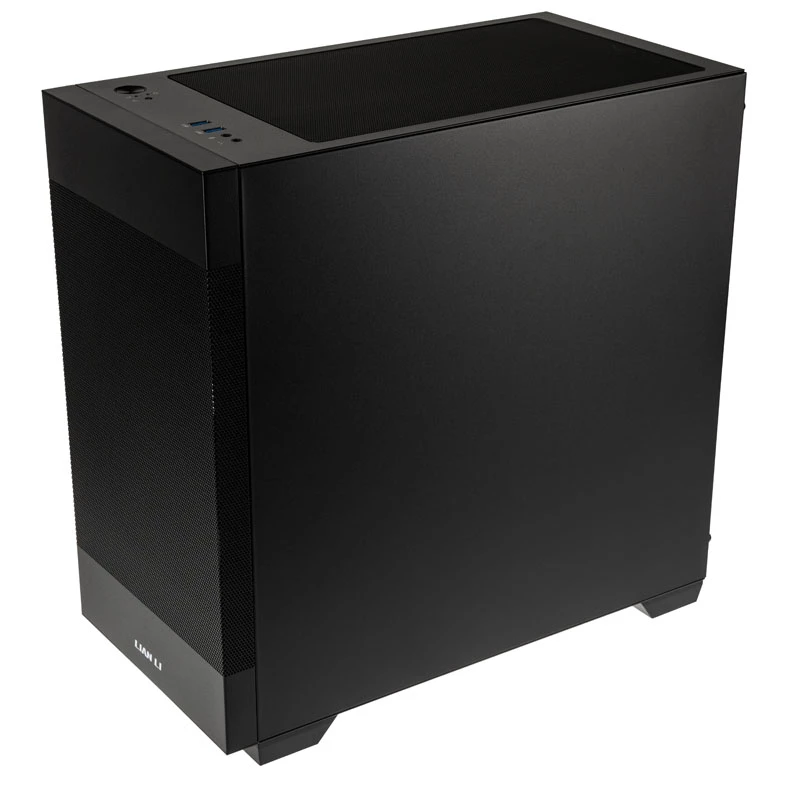 Lian Li LANCOOL 205M Mesh Micro-ATX korpuss, rūdīts stikls, melns