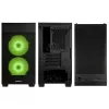 Lian Li LANCOOL 205M Mesh Micro-ATX korpuss, rūdīts stikls, melns