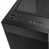Lian Li LANCOOL 205M Mesh Micro-ATX korpuss, rūdīts stikls, melns