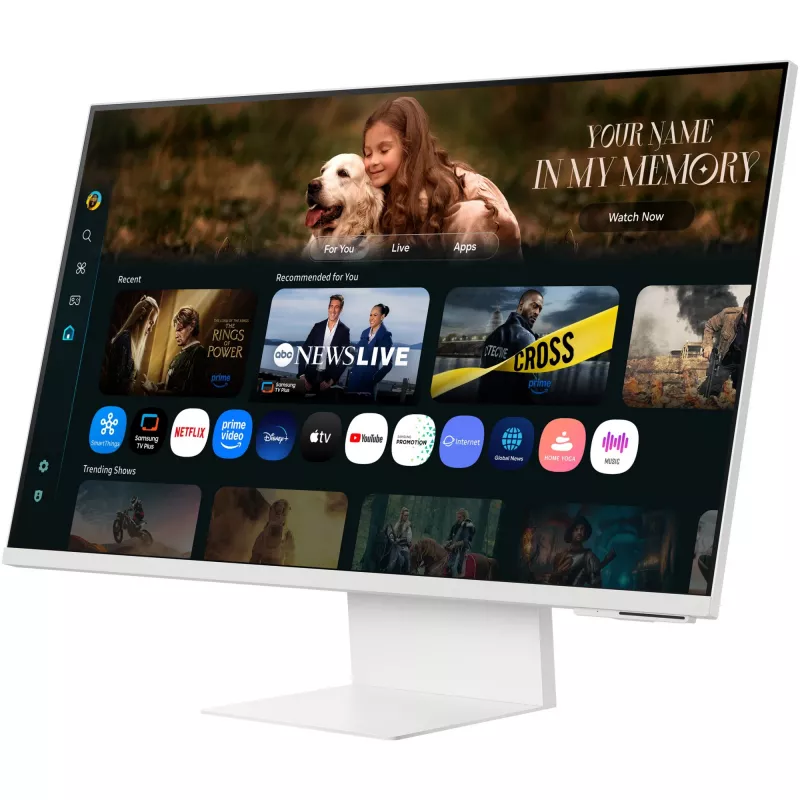 LCD monitors | SAMSUNG | LS32FM801UUXDU | 32 | Smart/4K | VA panelis | 3840x2160 | 16:9 | 60 Hz | 4 ms | Krāsa Balta | LS32FM801UUXDU