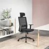 Ergo Office ER-425 Ergonomisks augstas atzveltnes biroja krēsls, maks. 150 kg, grozāms, regulējams atbalsts