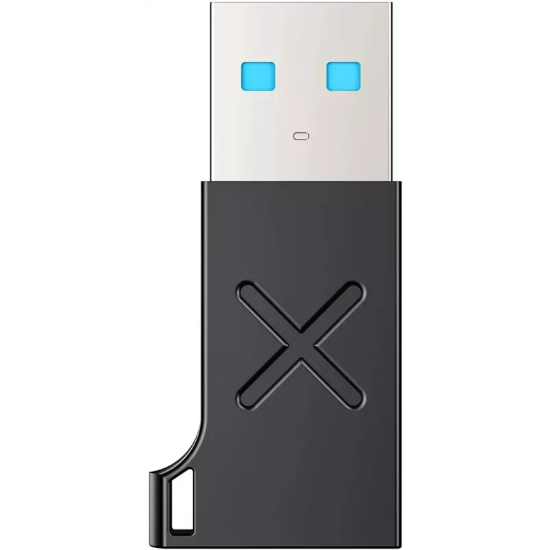 Unitek USB-C uz USB-A adapteris A1049ABK01 — melns, USB-C (sieviešu) uz USB-A (vīriešu) kompakts adapteris