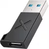 Unitek USB-C uz USB-A adapteris A1049ABK01 — melns, USB-C (sieviešu) uz USB-A (vīriešu) kompakts adapteris