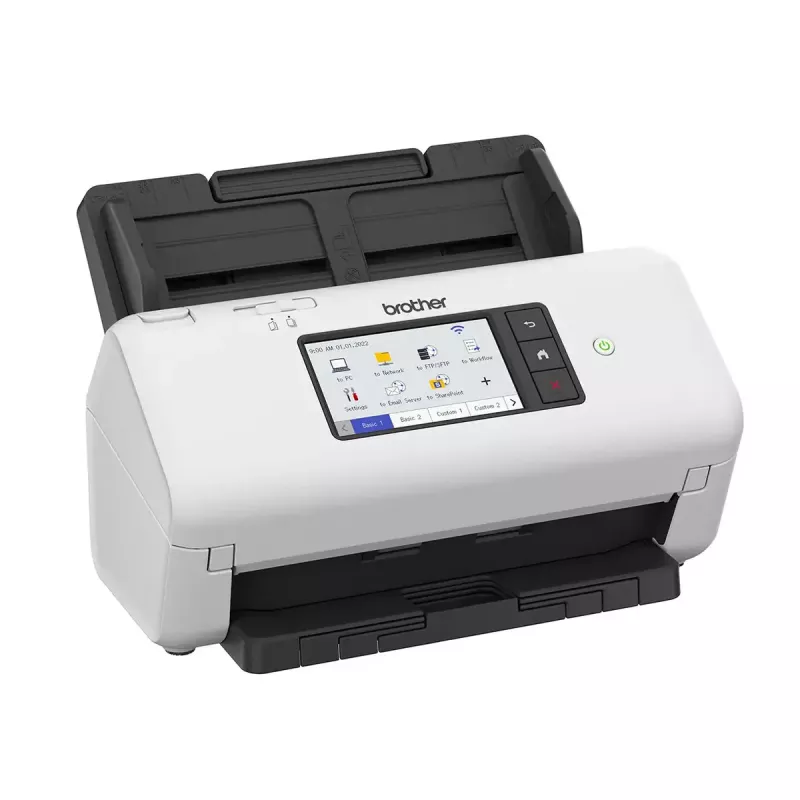 Dokumentu skeneris Brother ADS-4700W bezvadu dupleksais 600 dpi