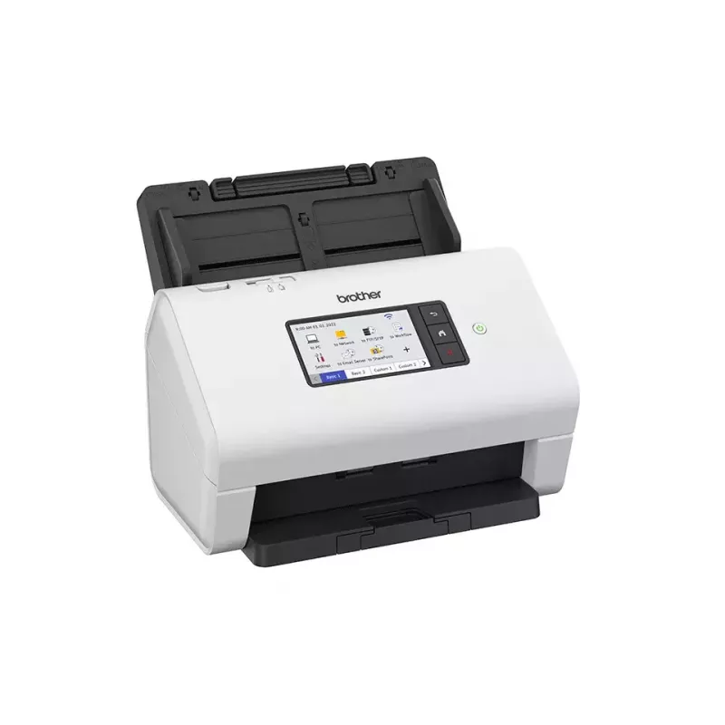 ADF + lokšņu padeves skeneris Brother ADS-4900W 600 x 600 DPI A4 melnbalts
