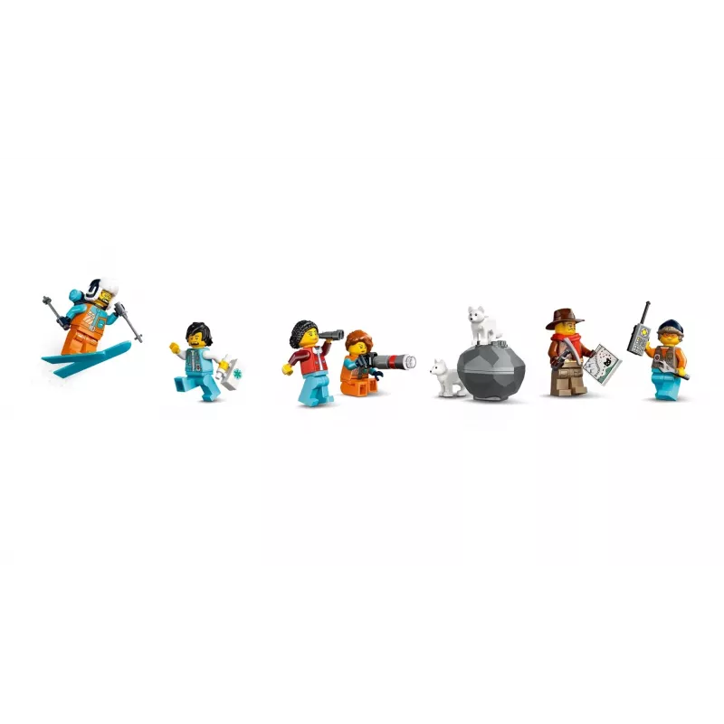 LEGO CITY 60470 Explorers Arctic Polārā Ekspreša vilciens