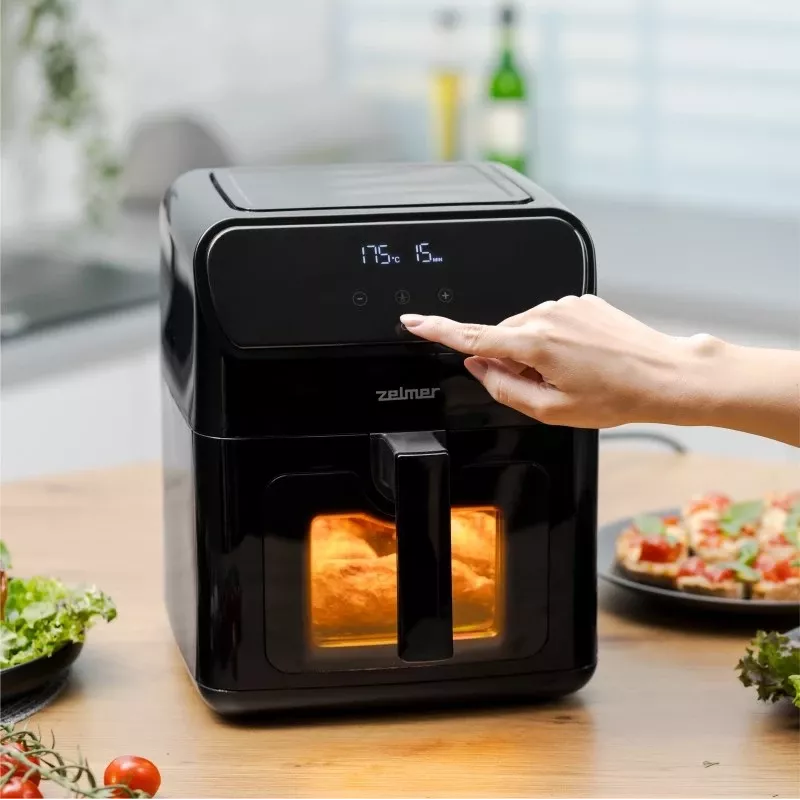 Zelmer ZAF6500 Gaisa fritieris 6,5 l 1500 W Melns