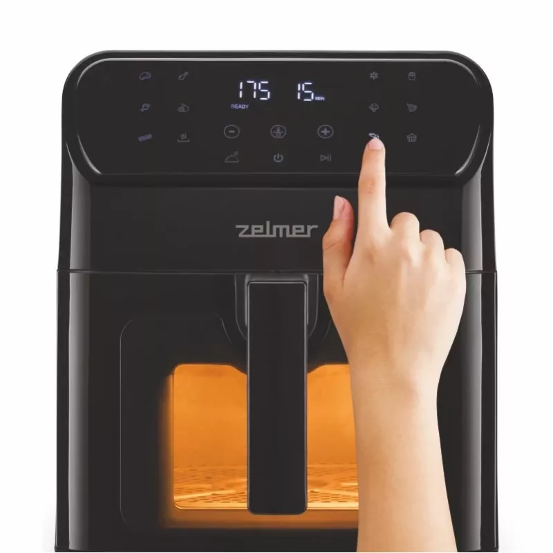 Zelmer ZAF6500 Gaisa fritieris 6,5 l 1500 W Melns