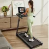 Urevo skrejceļš ar iebūvētu darba un vingrošanas galdu Foldi 3S Maksimālais lietotāja svars 120 kg Minimālais ātrums 1 km/h Maksimālais ātrums 12 km/h