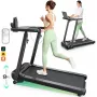 Urevo skrejceļš ar iebūvētu darba un vingrošanas galdu Foldi 3S Maksimālais lietotāja svars 120 kg Minimālais ātrums 1 km/h Maksimālais ātrums 12 km/h