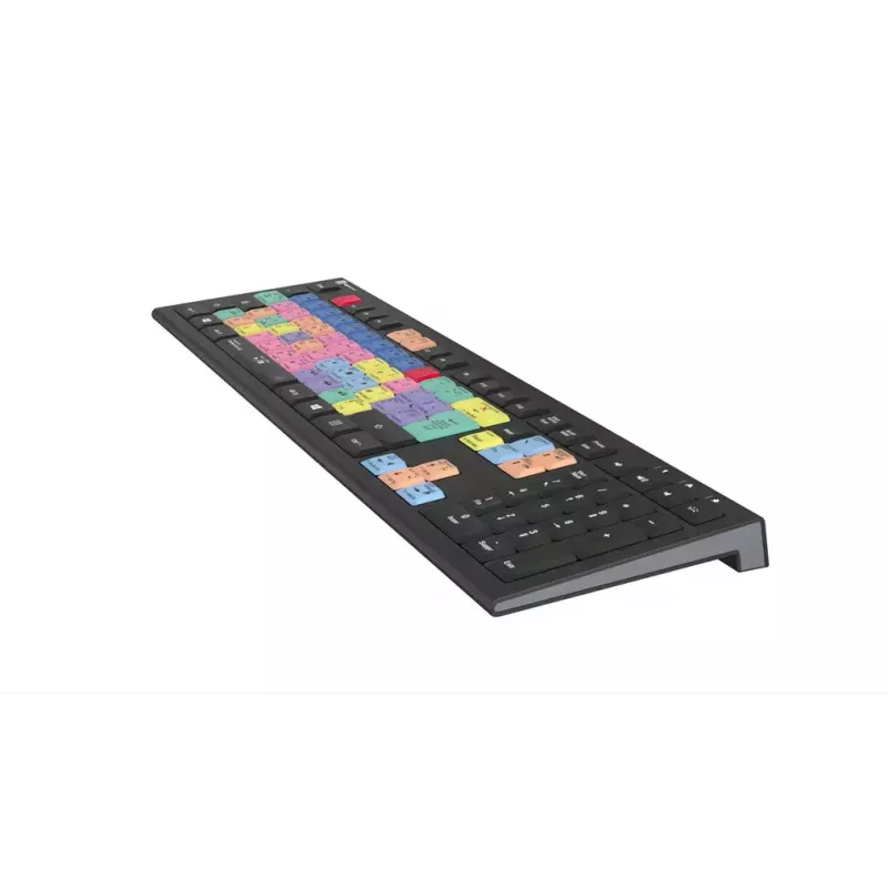 Logickeyboard Adobe Premiere Pro CC ASTRA 2 aizmugurgaismota klaviatūra, franču valoda (LKB-PPROCC-A2PC-FR)