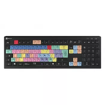 Logickeyboard Adobe Premiere Pro CC ASTRA 2 aizmugurgaismota klaviatūra, franču valoda (LKB-PPROCC-A2PC-FR)