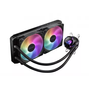ASUS ROG STRIX LC II 280 ARGB Procesora universālais šķidruma dzesētājs 14 cm Melns 1 gab.