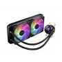 ASUS ROG STRIX LC II 280 ARGB Procesora universālais šķidruma dzesētājs 14 cm Melns 1 gab.