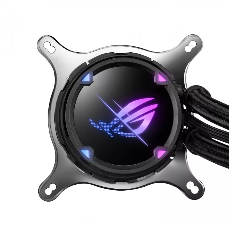 ASUS ROG STRIX LC II 280 ARGB Procesora universālais šķidruma dzesētājs 14 cm Melns 1 gab.