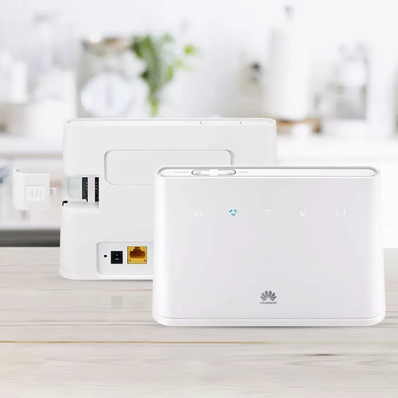 Huawei B311-221 - Bezvadu maršrutētājs - WWAN 1GbE 2,4 GHz (51060DYE)