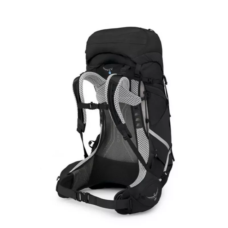 Pārgājienu mugursoma Osprey Atmos AS LT 50 Melns L/XL — vīriešu, 50 l ietilpība