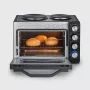 Severin TO 2073 XXL tostera krāsns 60 L 2200 W melna ar grilu