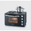 Severin TO 2073 XXL tostera krāsns 60 L 2200 W melna ar grilu