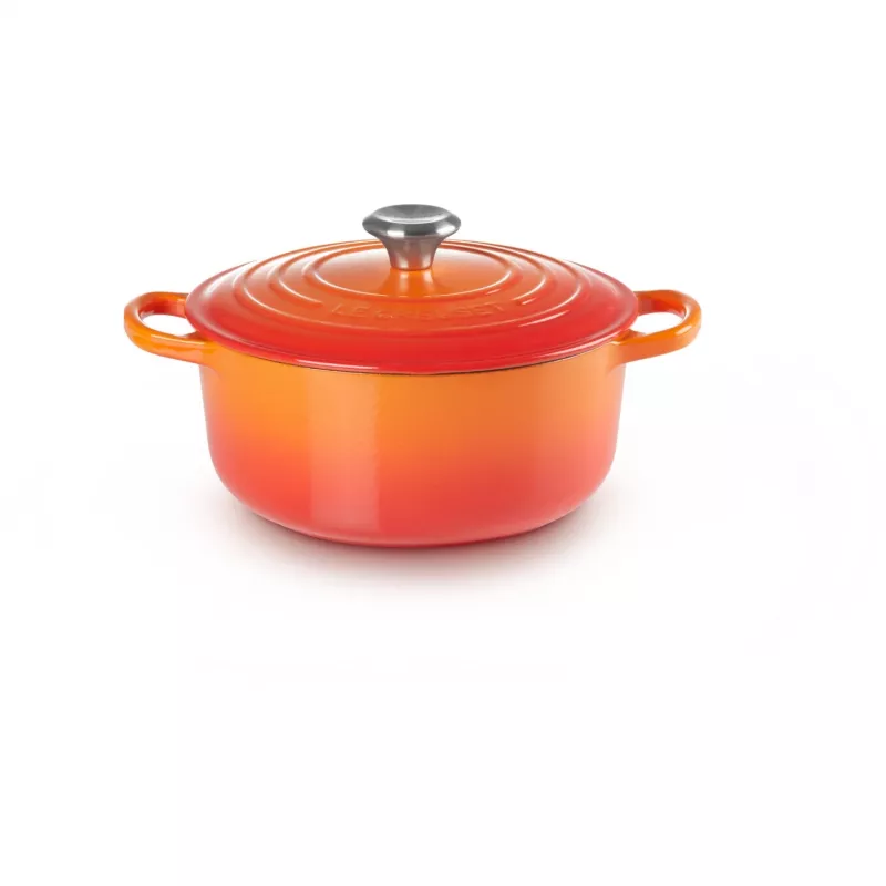 Le Creuset Signature cepešpanna 22cm sarkana