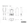 Mugursomas dārza smidzinātājs Metabo RSG 18 LTX 15