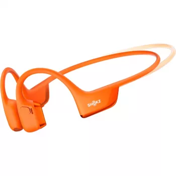 SHOKZ OpenRun Pro 2 Mini austiņas, bezvadu, auss āķītis, sportam, oranžas