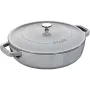 Dziļa panna ar vāku STAUB 28 cm 40511-470-0